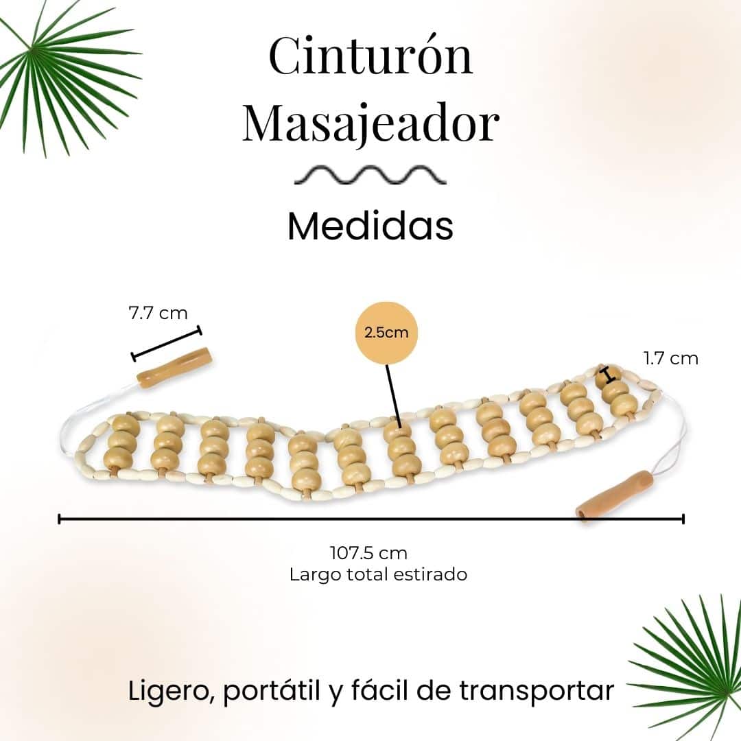 Cinturón de masaje Maderoterapia - Imagen 4