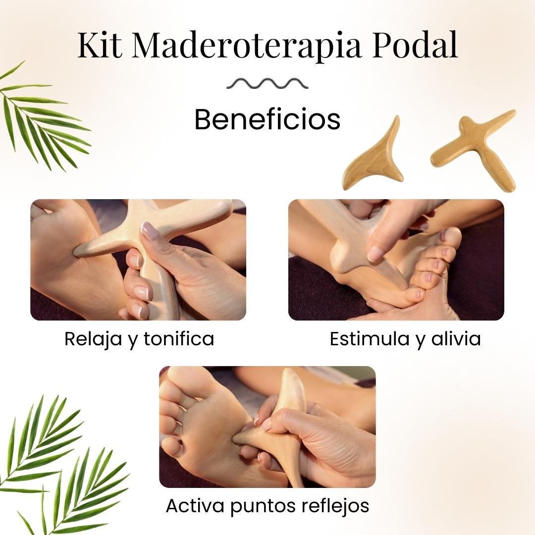 Kit Maderoterapia Podal - Imagen 2