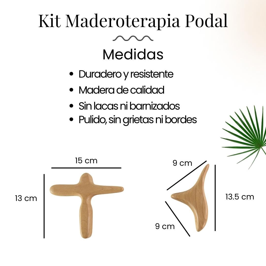 Kit Maderoterapia Podal - Imagen 3