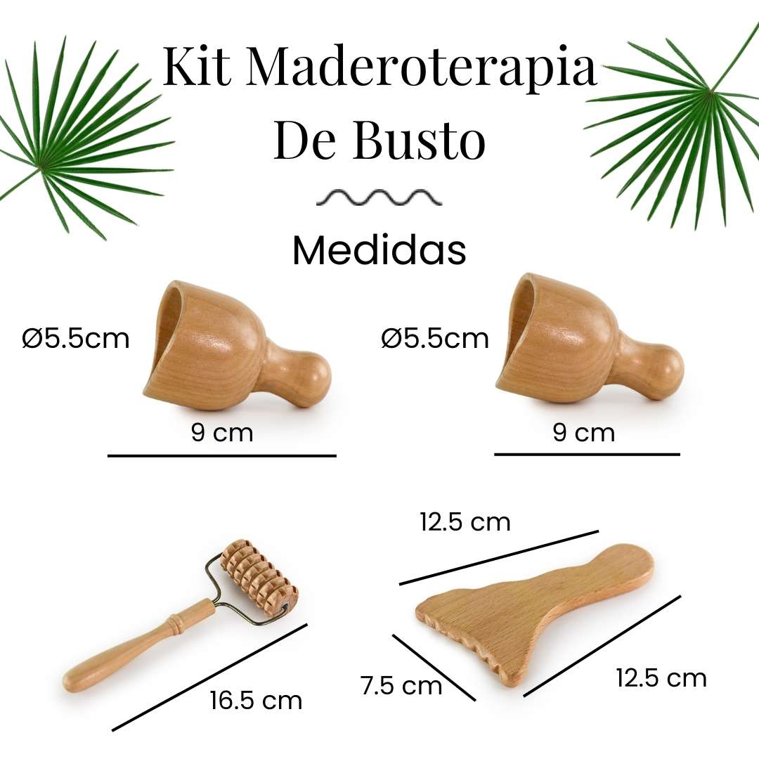 Kit Maderoterapia de Busto - Imagen 2