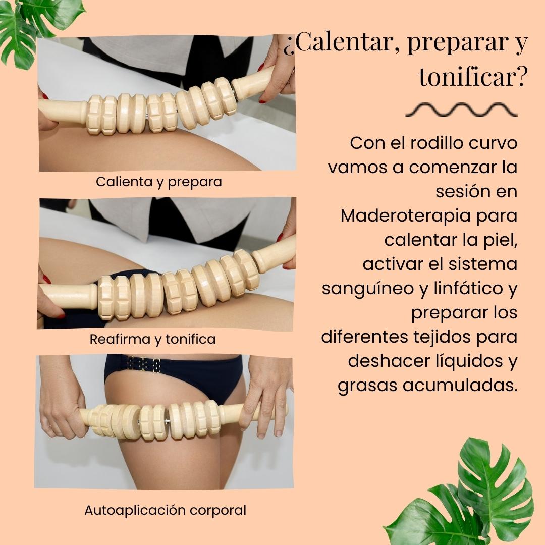 Rodillo curvo Maderoterapia - Imagen 4