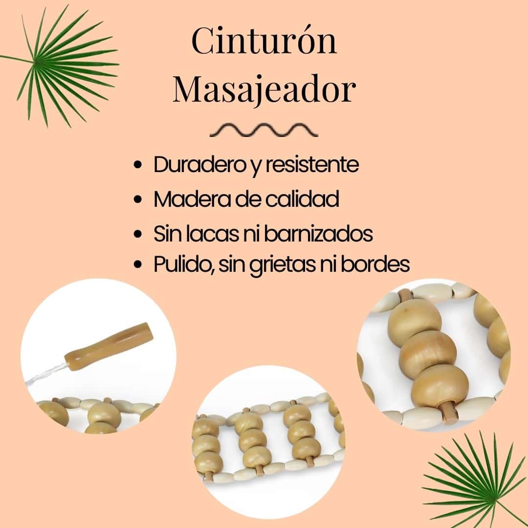 Cinturón de masaje Maderoterapia - Imagen 6
