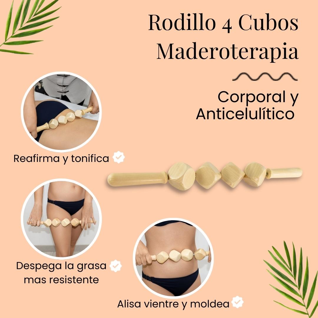 Rodillo 4 cubos Maderoterapia - Imagen 6