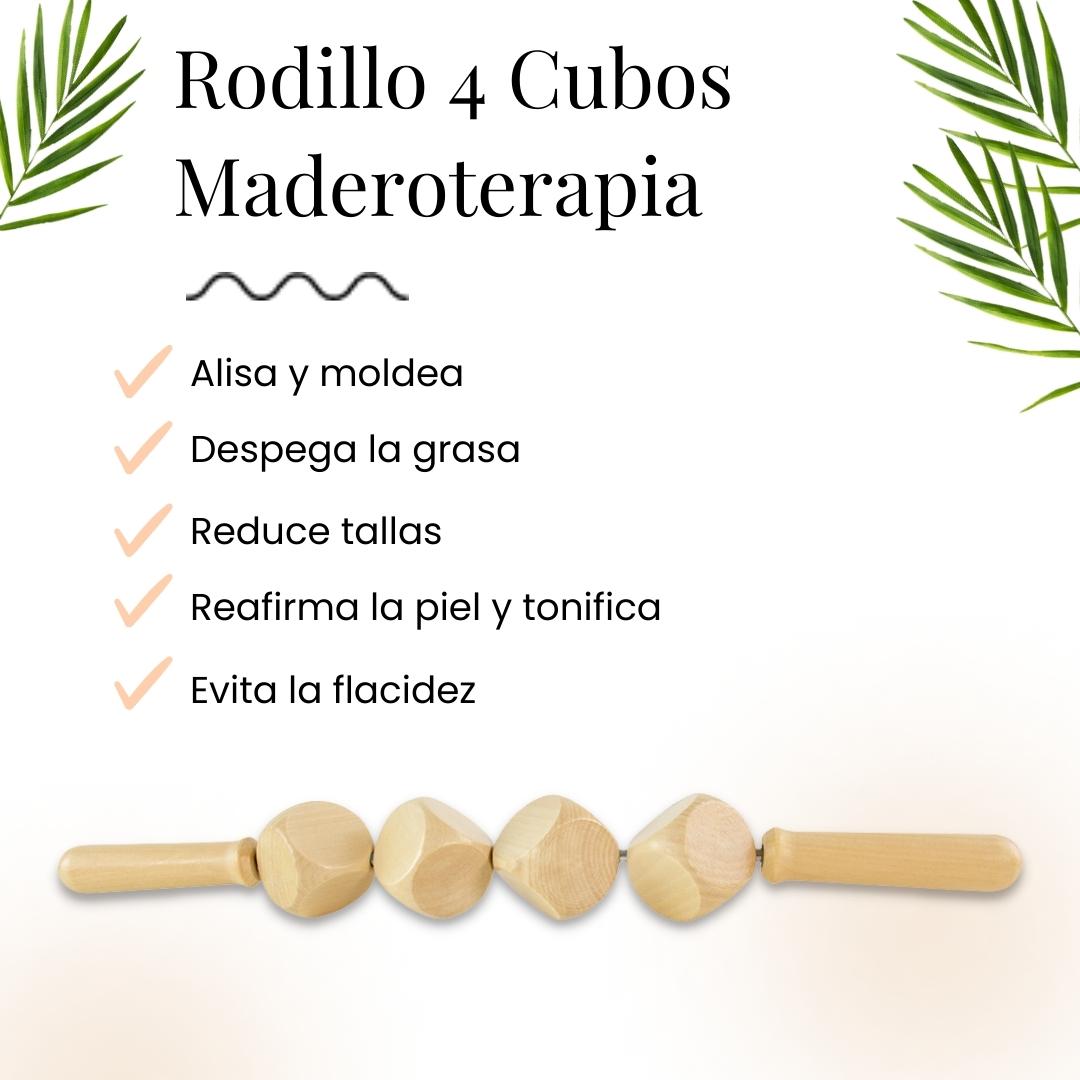 Rodillo 4 cubos Maderoterapia - Imagen 7