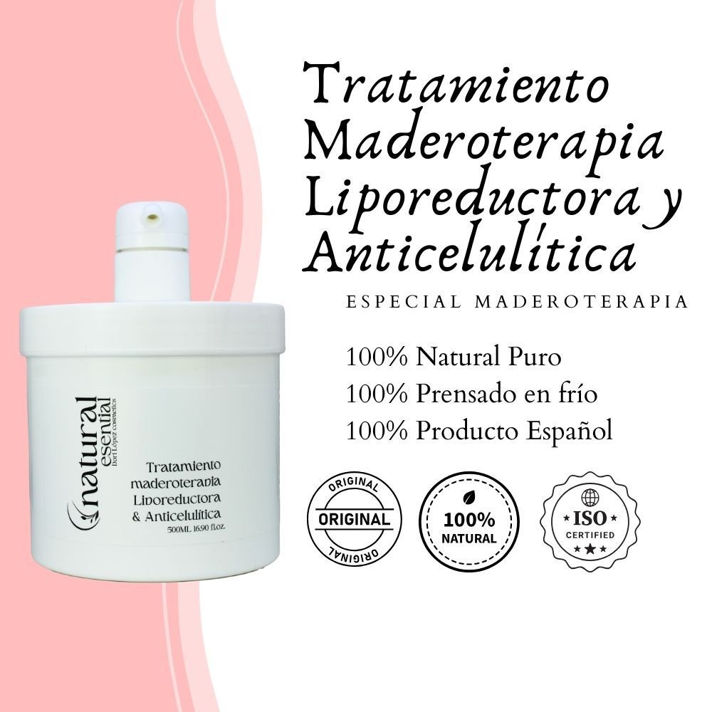 Tratamiento Maderoterapia Liporeductora & Anticelulítica 500ml - Imagen 3