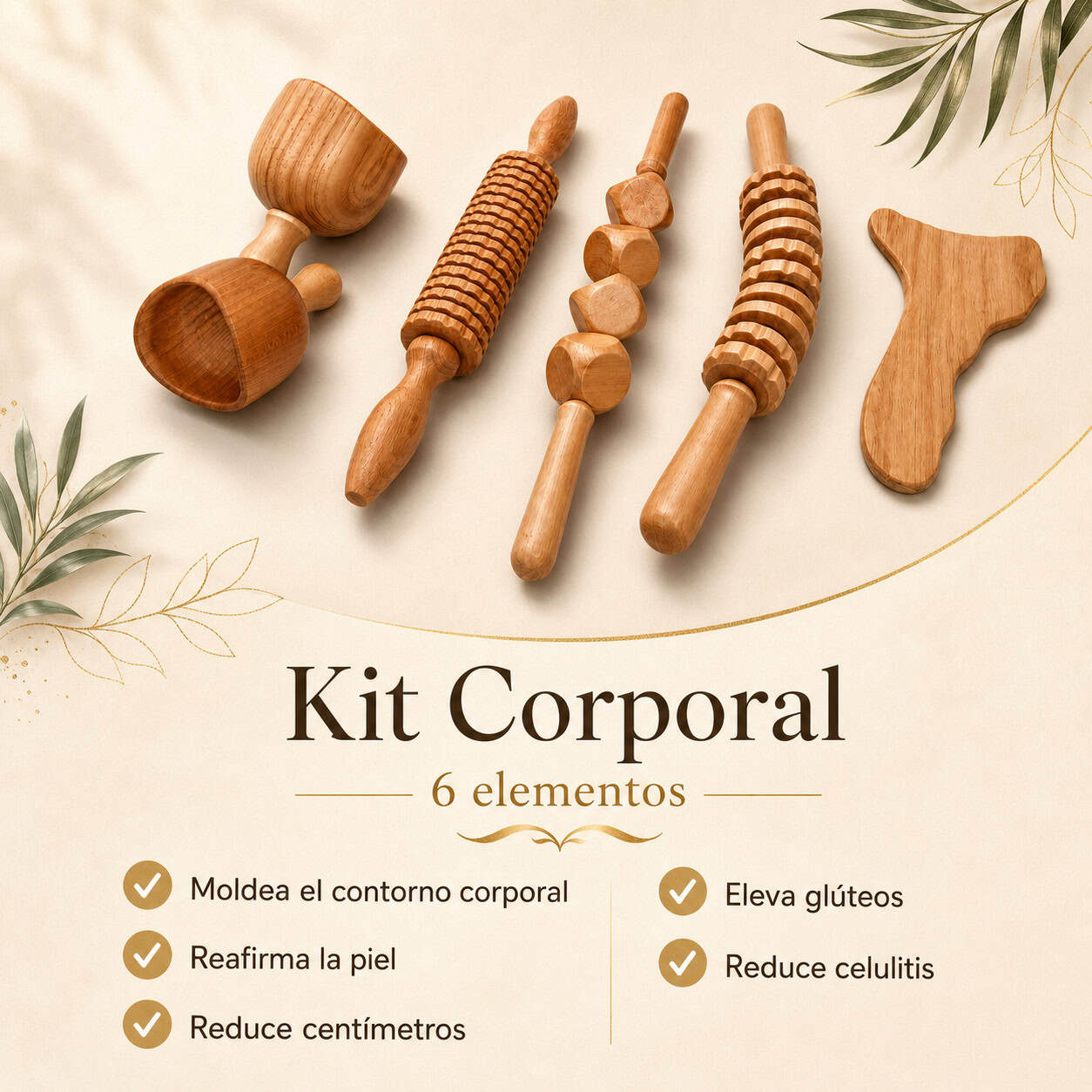 Kit Maderoterapia Corporal - Imagen 2