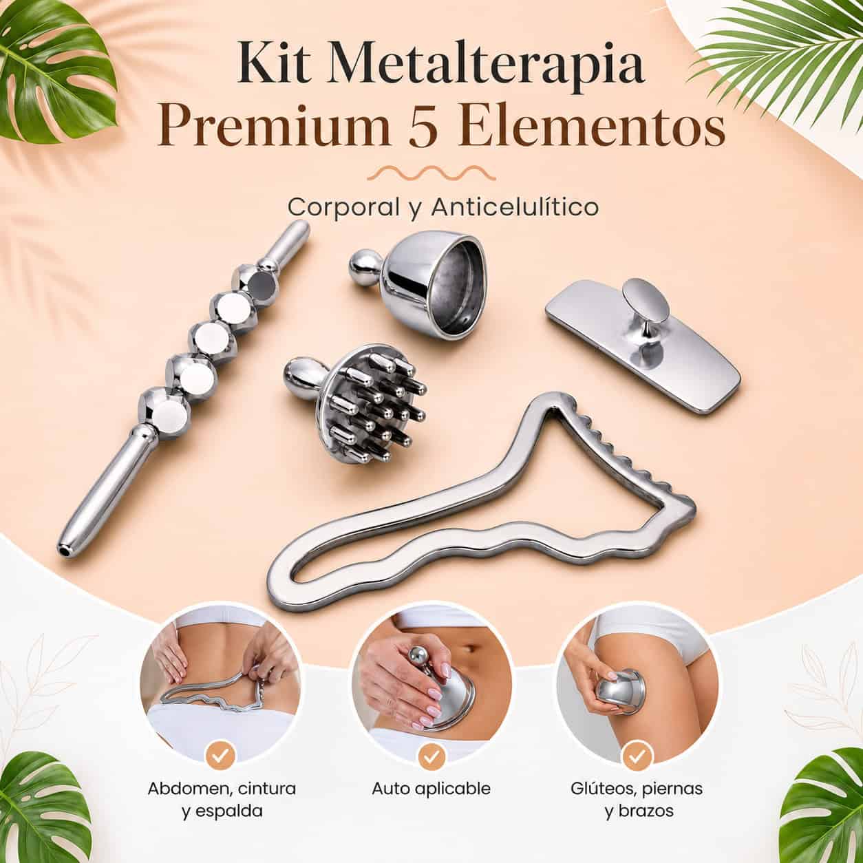 Kit Metalterapia PREMIUM 5 elementos - Imagen 2