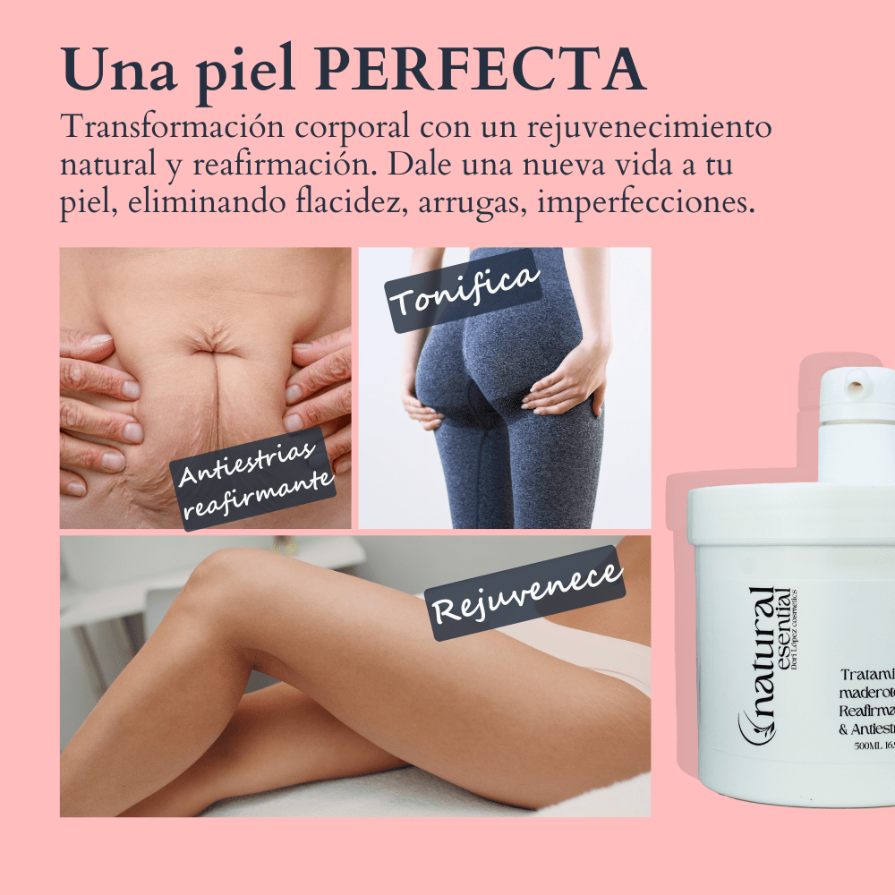 Tratamiento Maderoterapia Reafirmante & Antiestrías 500ml - Imagen 4