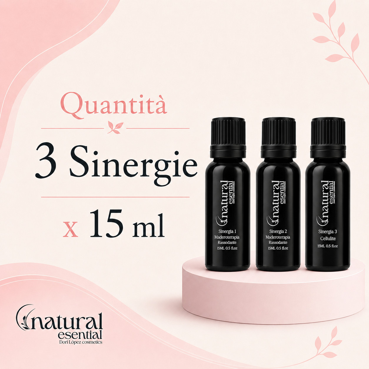 Pacchetto 3 Sinergie Terapia del Legno 15ML - immagine 4