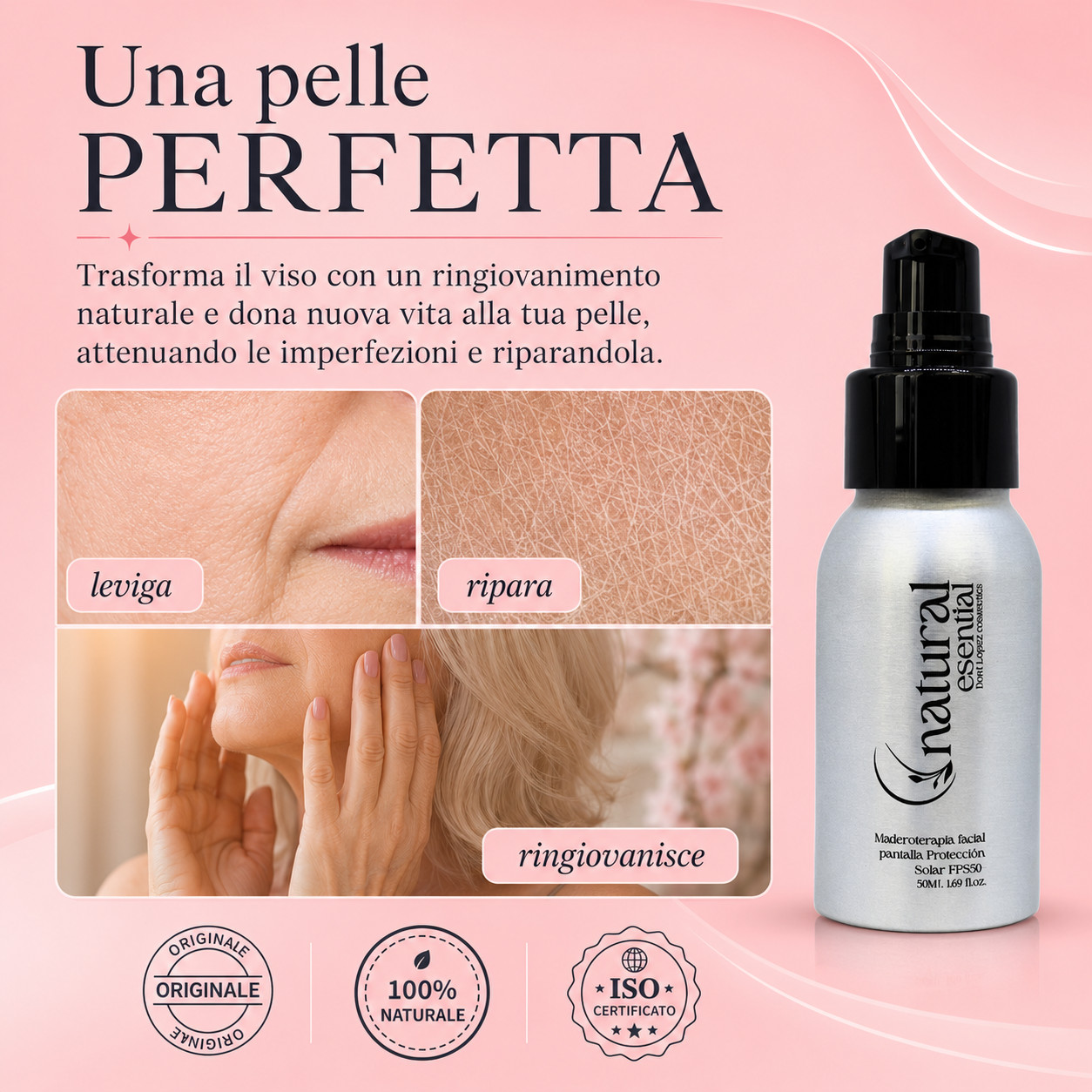 Crema Solare Facciale Madero SPF50+ 50ml - immagine 4
