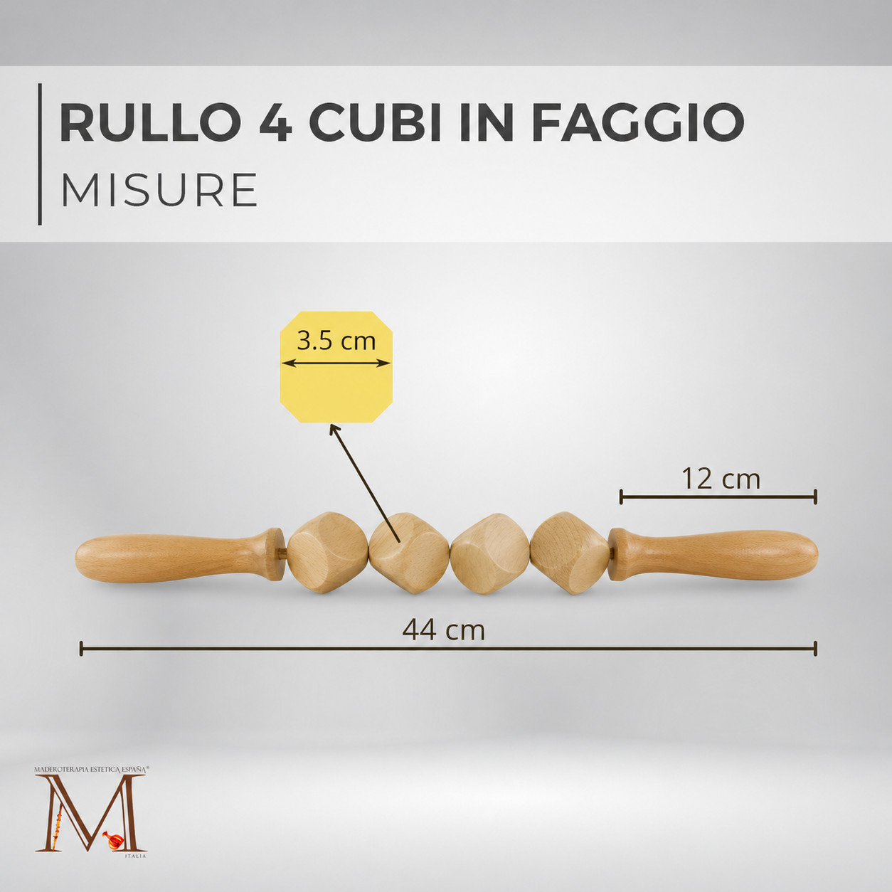Stile Maderotherapy roller 4 cubi - immagine 3