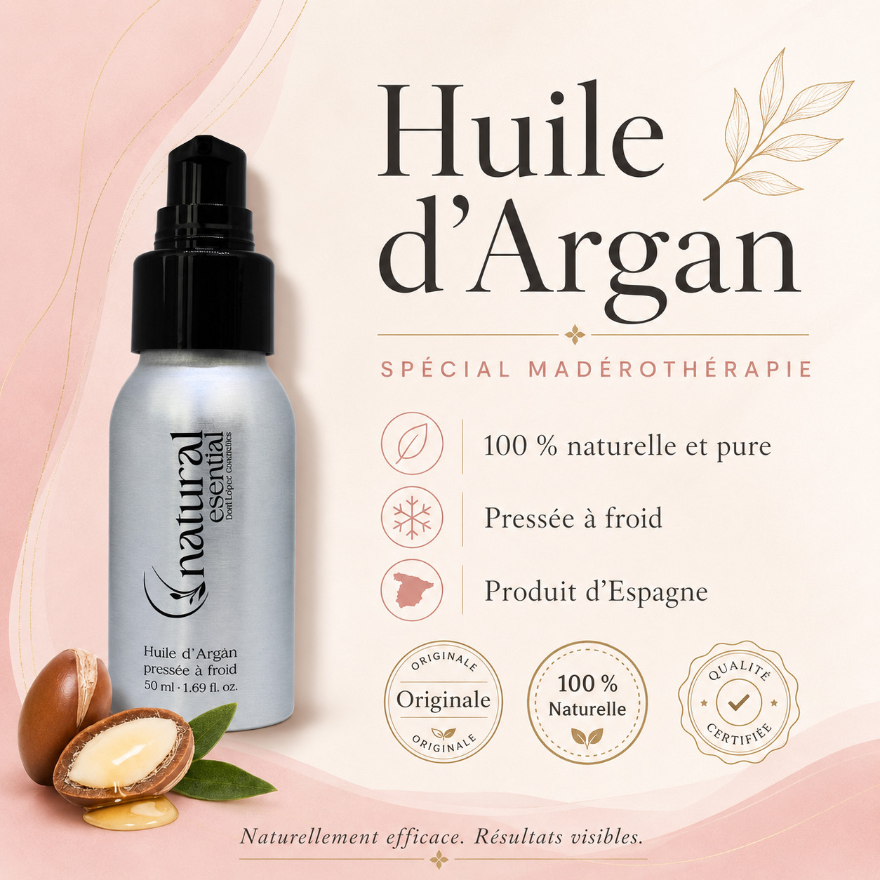 Huile d’argan 50 ml – Image 3