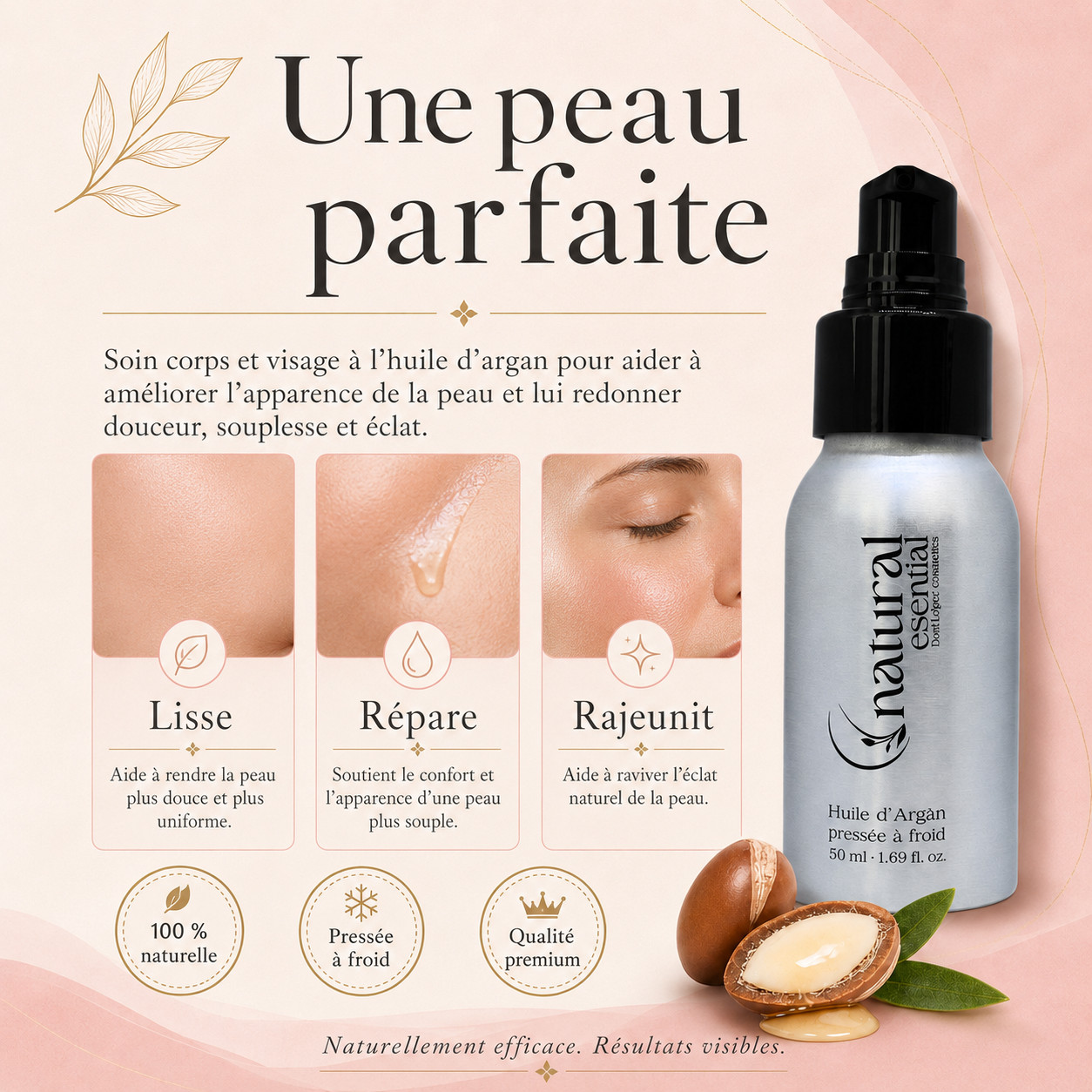 Huile d’argan 50 ml – Image 4