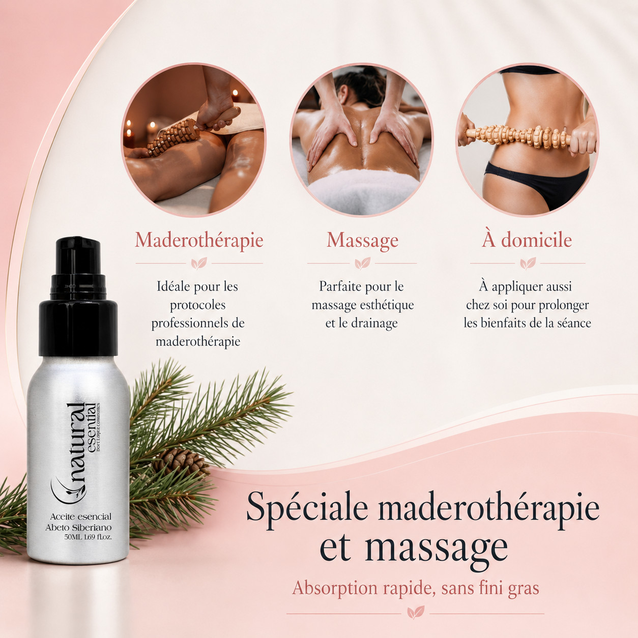 Huile essentielle de sapin de Sibérie 50 ml – Image 3