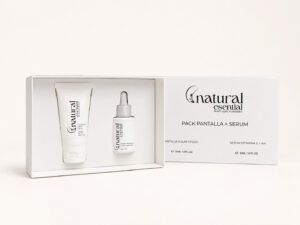 Pack facial SPF 50+ Écran + Sérum à la vitamine C