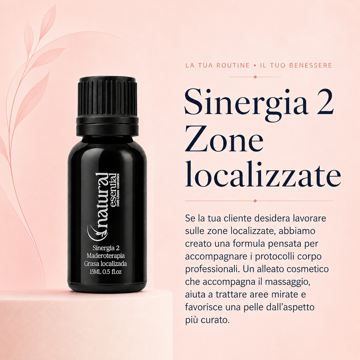 Sinergia 2 Terapia Localizzata con Legno Grasso 15ml - immagine 2