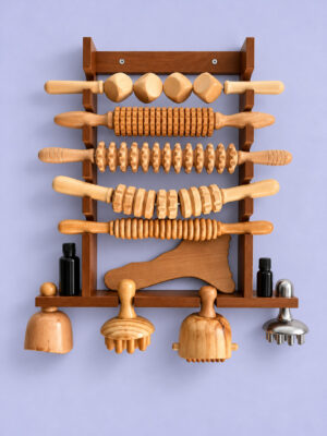 Soporte para Maderoterapia de sobremesa y pared